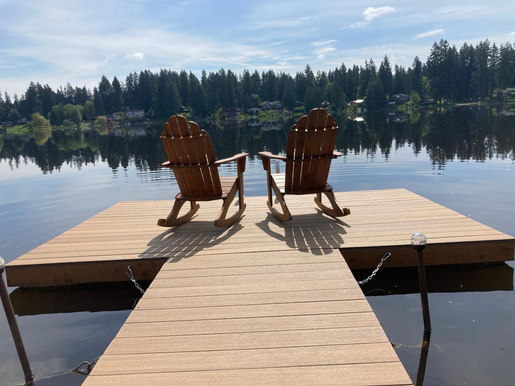 Cottage Lake Bed And Breakfast Woodinville Bagian luar foto