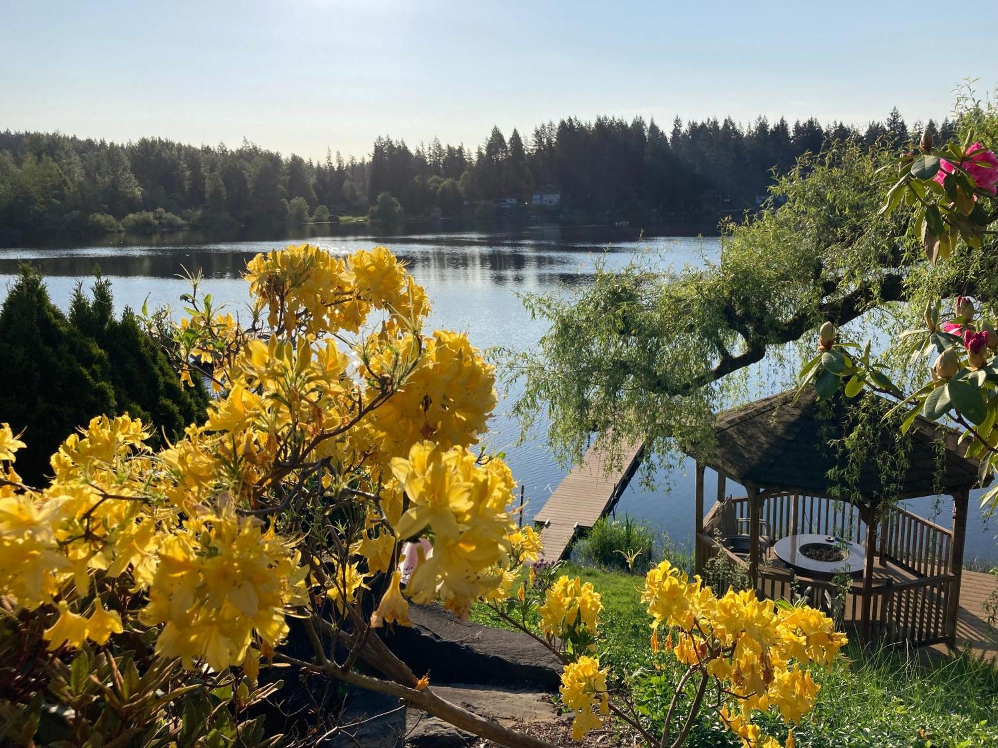 Cottage Lake Bed And Breakfast Woodinville Bagian luar foto